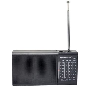 Radio Portátil de Bolsillo Tecnolab AM/FM/SW TL633 Tecnolab