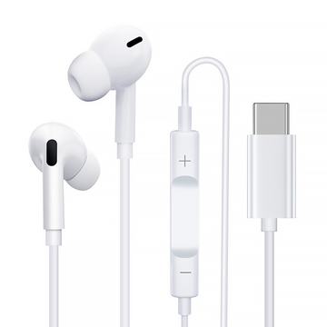 Audifonos con Mic Blanco Tipo C Tecnolab Tecnolab