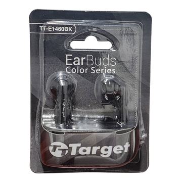 Auriculares EarBuds Color Series Negro TT-E1460BK Target Target