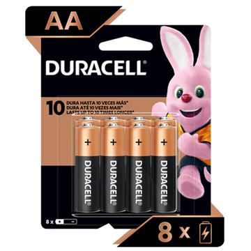 Pack 8 Pilas Duracell AA Alcalina Duracell