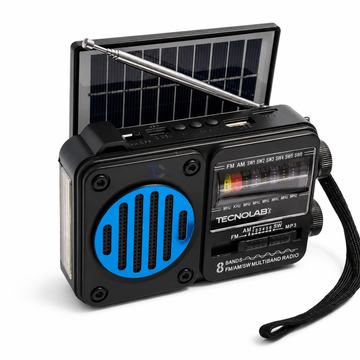 Radio Solar Bluetooth 8 Bandas Tecnolab TL847BL Tecnolab