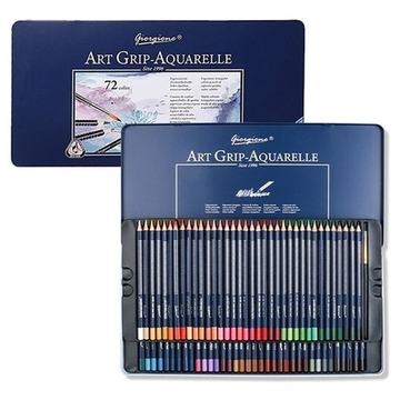 Lápices Acuarelables Giorgione Art Grip 72 en Caja Metálica Por Mayor Giorgione