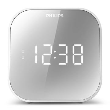Radio Reloj Despertador Philips TAR4406 Espejo Philips