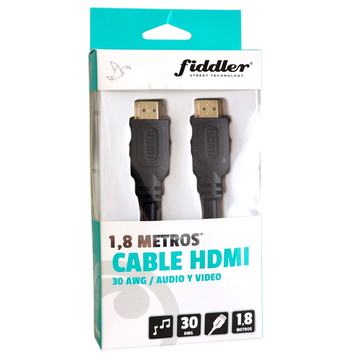 Cable HDMI 30AWG 1.8mt Fiddler FD3300PRO Fiddler