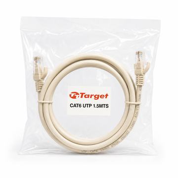 Cable de Red Target 1.5 mts Patch Cord UTP Cat 6 Target