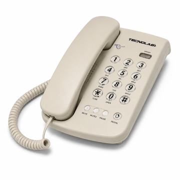 Teléfono Sobremesa Tecnolab TL483 Blanco Tecnolab