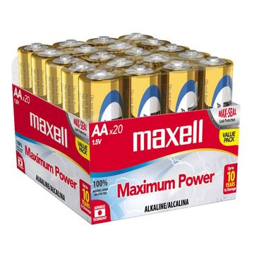 Pack 20 Pilas Alcalinas Aa Maxell Maxell