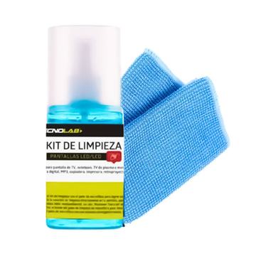 Kit De Limpieza Tecnolab TL306 Universal Pantallas Led 120ml Tecnolab