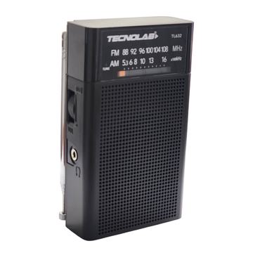 Radio Portátil de Bolsillo Banda AM/FM Tecnolab TL632 Tecnolab