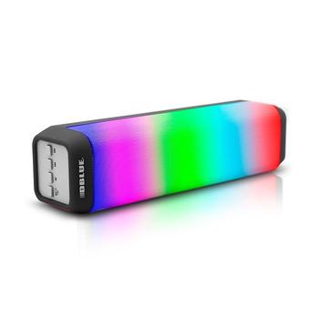 Parlante Inalámbrico Bt/Sd/Radio Multicolor Dblue DBS048BK Negro Dblue