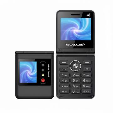 Teléfono Senior 4g Doble Pantalla Tecnolab TL709BK Tecnolab