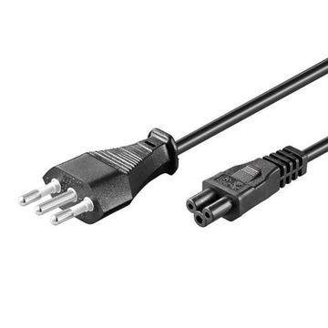Cable Poder Tipo Trebol Notebook 1.8m Generico