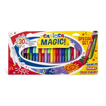 Plumones Carioca Magic Special Set 30 Unidades 3 Efectos Por Mayor Carioca