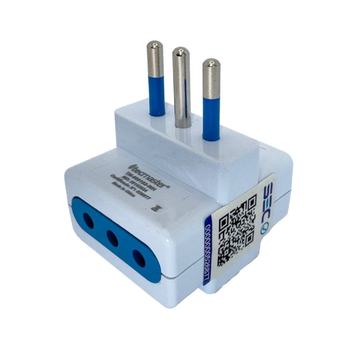 Enchufe Adaptador Triple de 3 Tomas TM-800102wh Tecmaster Tecmaster
