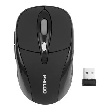 Mouse Óptico Inalámbrico Philco 245wn Negro Philco