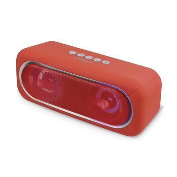 Parlante Inalámbrico BT Audiopro Usb/Sd Ap02089R Rojo Audiopro