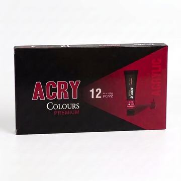 Set 12 Pinturas Acrílicas Giorgione Premium G-AC1205 12 ml Por Mayor Giorgione