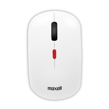 Mouse Inalámbrico Ergonómico 1600 DPI MOWL-100 Maxell Blanco Maxell
