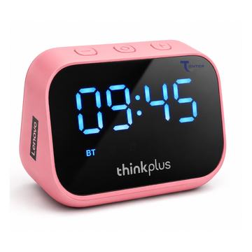 Reloj Despertador Parlante BT Lenovo TS13 Rosado Lenovo