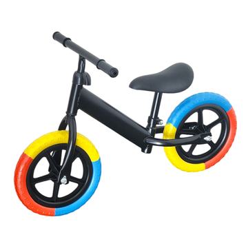 Bicicleta Equilibrio Sin Pedales de Aprendizaje Negro 19137 OEM