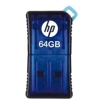Pendrive USB 2.0 Hp v165w Mini Con Tapa Azul HP