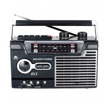 Radio Cassette Irt Recargable Inalambrica Fm/usb/bt IRT