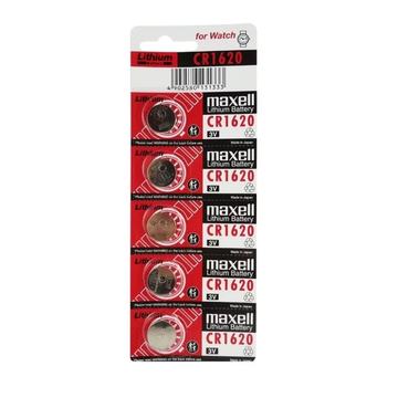 Pack 5 Pilas Maxell Botón Litio Cr1620 3V Maxell