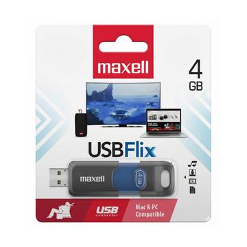 Pendrive Maxell USB FLIX 4GB 2.0 Maxell