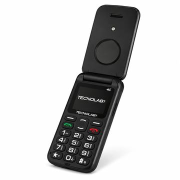 Celular Adulto Mayor 4G Flip Tecnolab TL886BK Negro Por Mayor Tecnolab