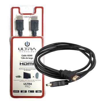 Cable HDMI Ultra 1.8mts Full HD 1.4 Ultra