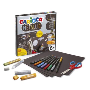 Set Creativo Carioca Metallic Creator · Tarjetas Pop Up 6+ Por Mayor Carioca