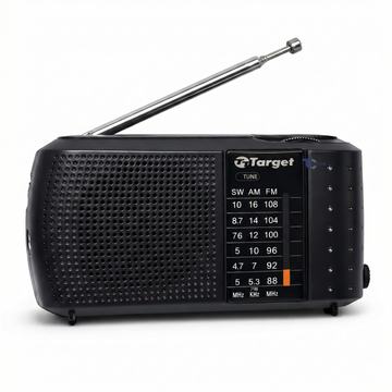 Radio Portátil Target TT-CF12 AM/FM/SW Compacta 3 Bandas Target