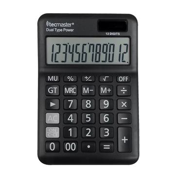 Calculadora Con Panel Solar 12 dígitos Tecmaster TM100558 Tecmaster