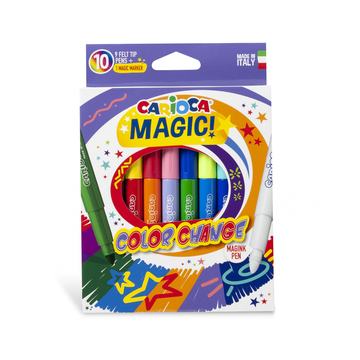 Plumones Carioca Magic Color Change 10 Unidades · 18 Colores Por Mayor Carioca