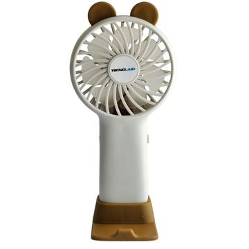 Mini Ventilador Portátil Recargable Tecnolab Blanco TL672W Tecnolab