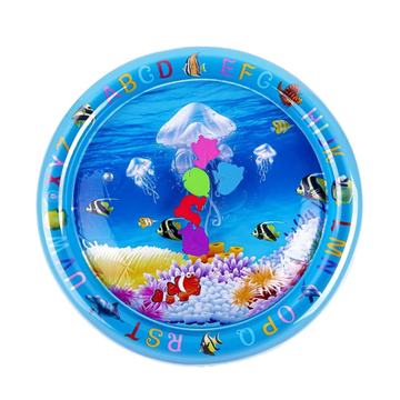 Alfombra De Agua Sensorial Bebé Diseño Marino DBG1451 Dblue