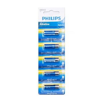 Pack 5 Pilas Philips 27A Lr27 Alcalina Blister Philips