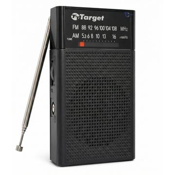 Radio Portátil Target TT-CF11 AM/FM Compacta 2 Bandas Target