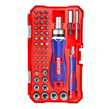 Pack de Destornillador de 55 Pcs  EBST05502 EMTOP Emtop