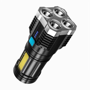 Linterna Tecnolab De Mano 4+1 Led Cob TL544 Tecnolab