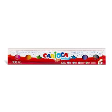 Plumones Carioca Joy 100 Unidades · Maxi Box de 1 Metro Por Mayor Carioca