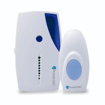 Timbre inalambrico Simple 220v Powerlab Azul Powerlab