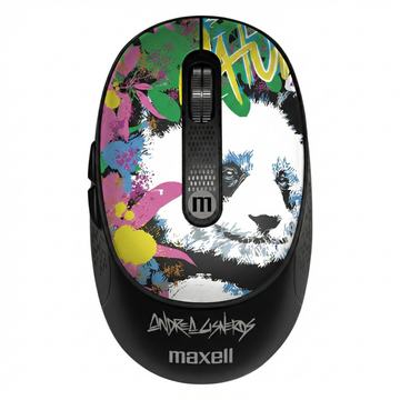 Mouse Inalámbrico Maxell Wild Panda 4000dpi Usb/usb-c Maxell