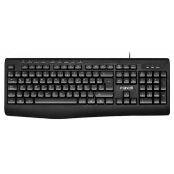Teclado Multifuncional KB-100 USB Maxell Negro Maxell