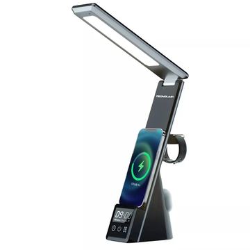 Lámpara Escritorio 4 en 1+ Cargador Inalámbrico Qi Tecnolab Tecnolab