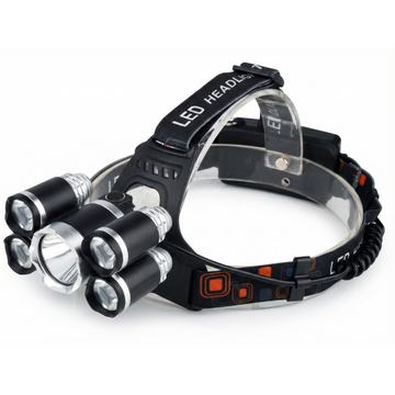 Linterna Cintillo Led Tecnolab 5 Focos Recargable TL143 Tecnolab