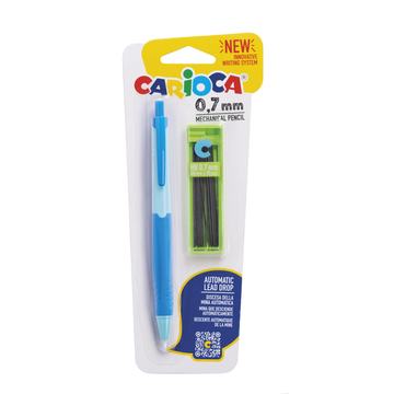 Portaminas Carioca 0,7 mm con Estuche de Minas de Repuesto Por Mayor Carioca
