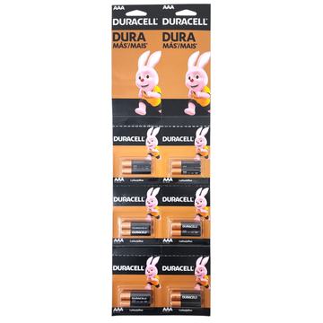 Pack 12 Pilas Duracell Aaa Triple A Alcalina Tira Duracell