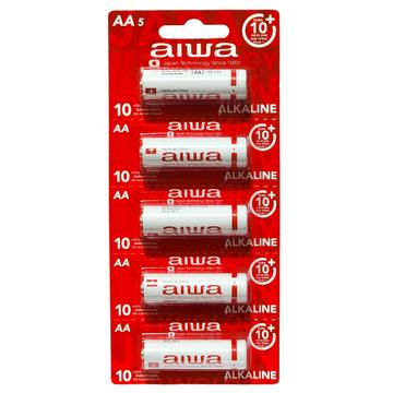 Pack 5 Pilas Alcalinas AA Aiwa LR6 Tira Aiwa