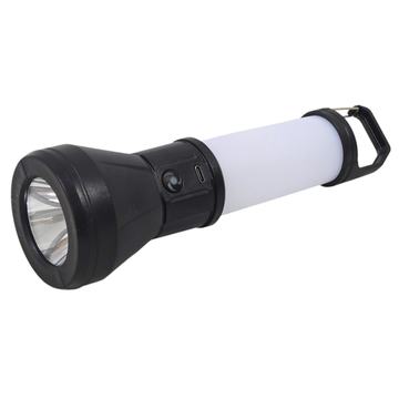 Linterna Recargable Led 2 en 1 de Mano y Colgante 23cm OEM